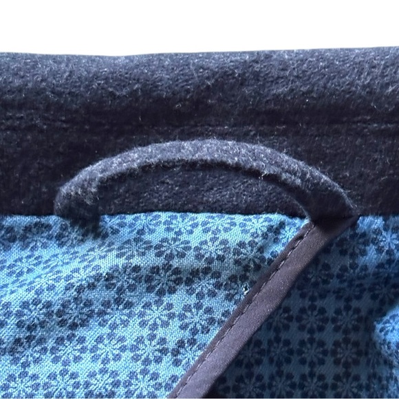 J. McLaughlin Lisbon H Navy solid soft cotton blend unstructured blazer| size 40 - Picture 11 of 16